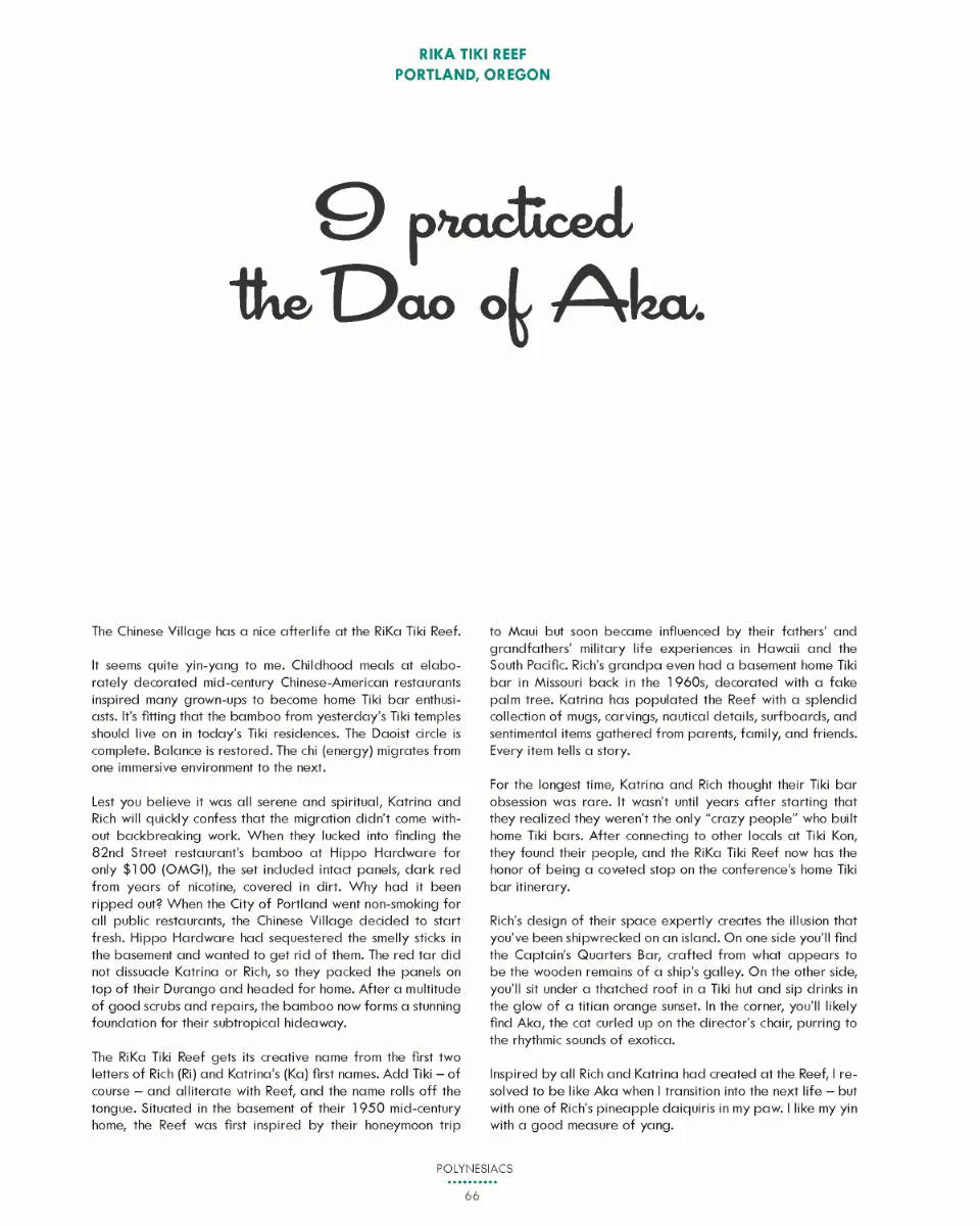 Polynesiacs - Tiki at Home (Book)