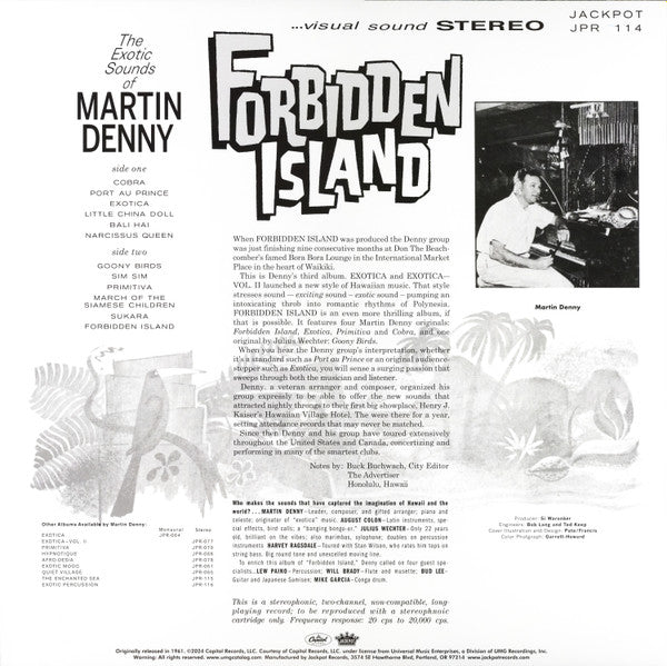 Martin Denny - Forbidden Island (LP)