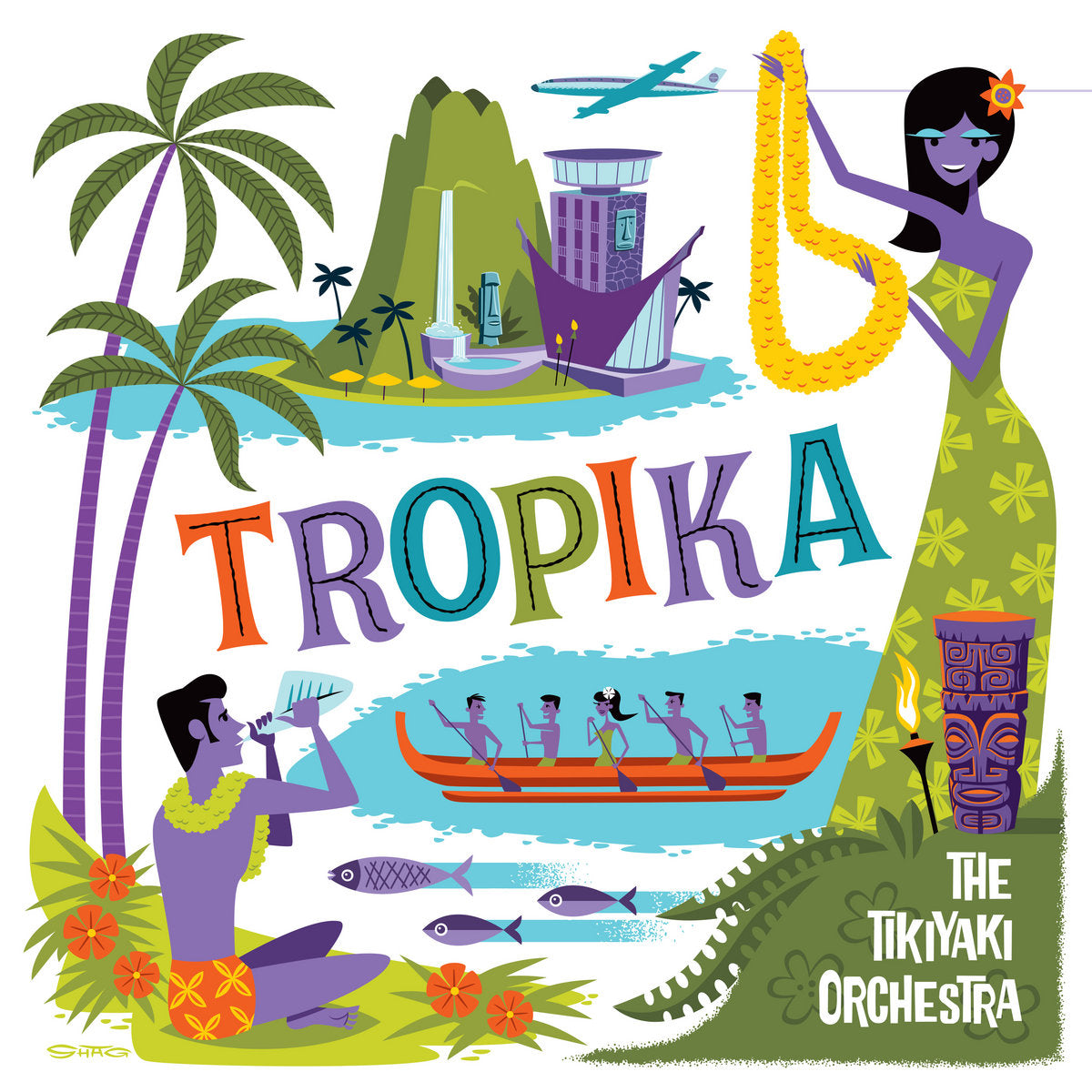The Tikiyaki Orchestra – Tropika (LP)
