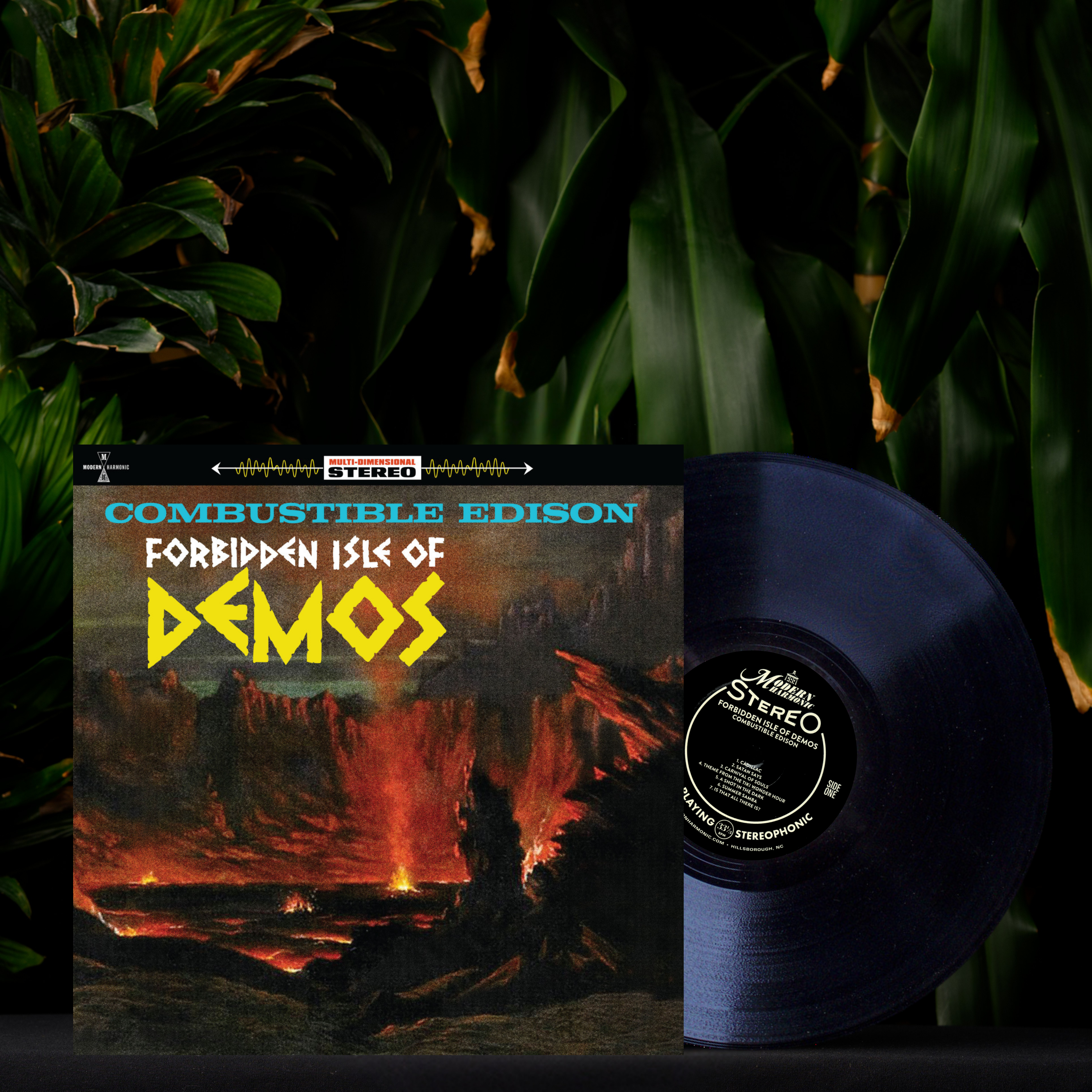 Combustible Edison - Forbidden Isle Of Demos (LP) – Mello Exotica