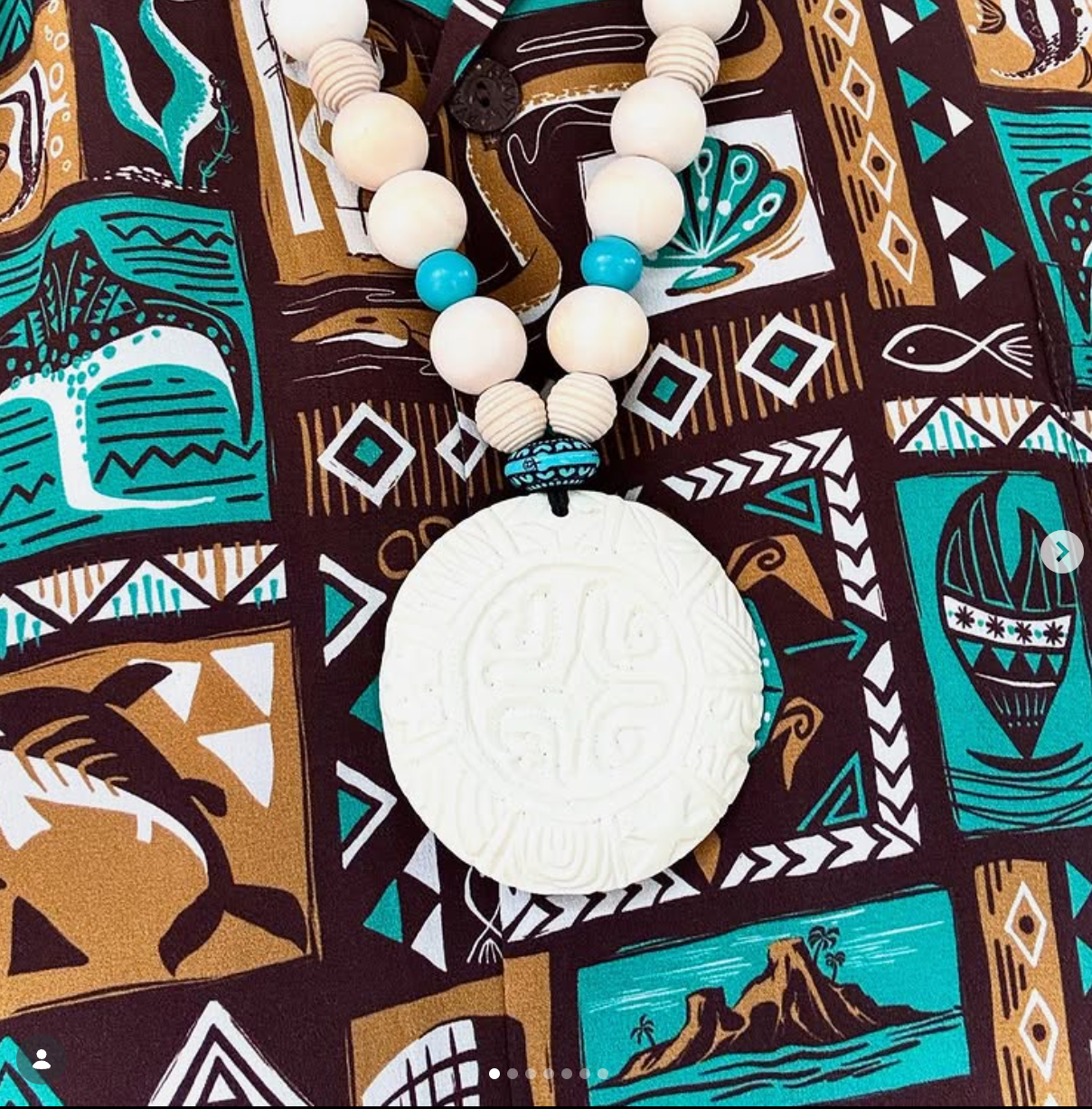 JaTiki – “Mana Flow” Pendant Necklace