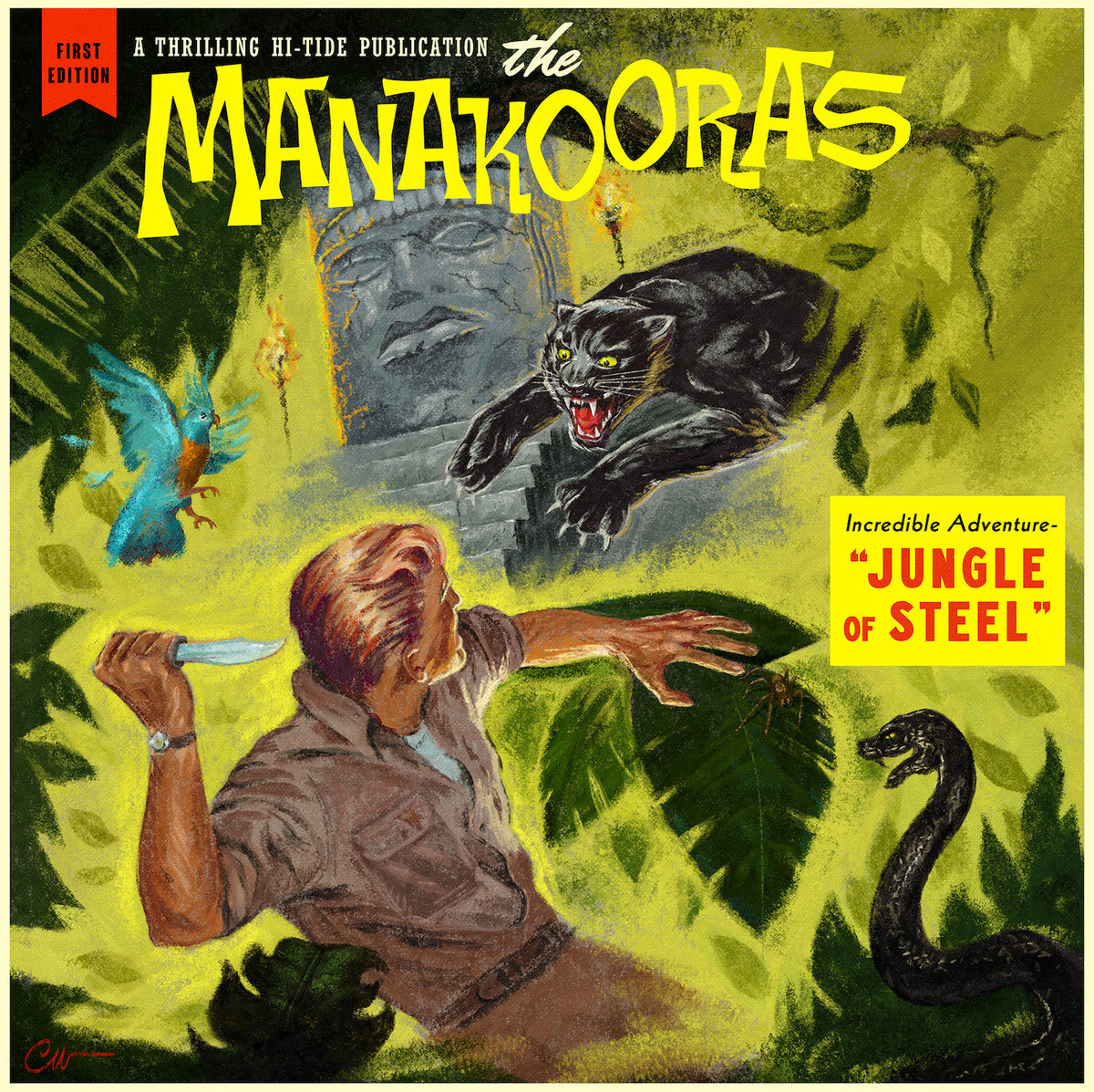 The Manakooras – Jungle of Steel (LP)